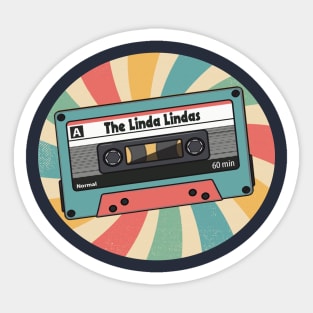 retro the linda lindas Sticker